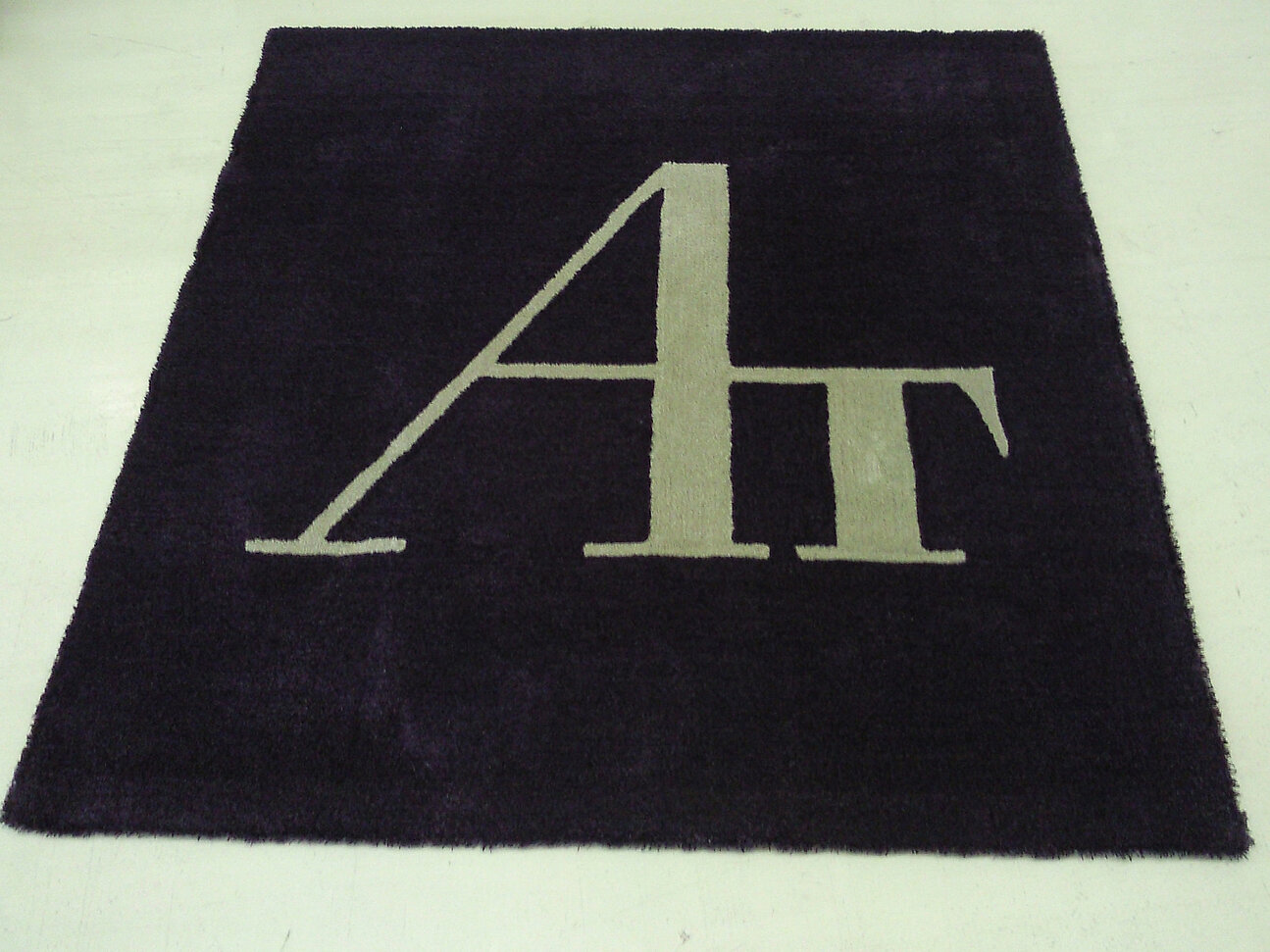 Teppich mit Logo